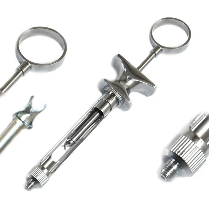 Dental Syringes | Self Aspirating Cartridge Syringes | Anesthetic Syringe Dental Instruments - Image 2